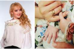 Adriana Ochișanu a făcut publică prima fotografie cu fiica sa, Mihaela