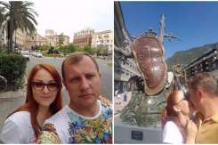 La 10 ani de la căsătorie, Aurel Chirtoacă și soția sa explorează Spania