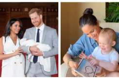 Ducii de Sussex l-au arătat pe micuțul Archie cu ocazia primei sale aniversări