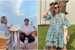 Adela Popescu, noi imagini cu burtica de gravidă în vacanța din Egipt