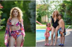 Elena Gheorghe, siluetă de invidiat după două nașteri. Cum se menține artista în formă
