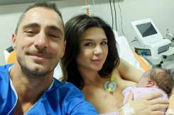 Alice Cavaleru a născut! Vladimir Drăghia a devenit tată de fată, a doua oară