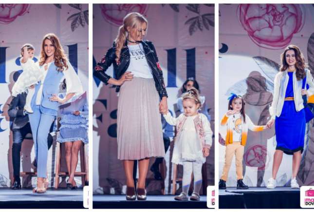 Mai multe vedete de la noi au defilat pe podium împreună cu fiicele lor