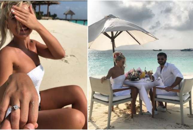 Daniela Burlac a fost cerută în căsătorie pe malul oceanului, chiar de ziua sa