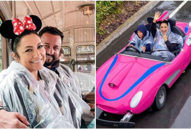 (FOTO) Familia Măruță, în vacanță la Disneyland Paris