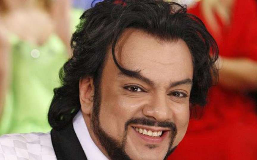 Kirkorov pe plajă alături de cei doi copii ai săi