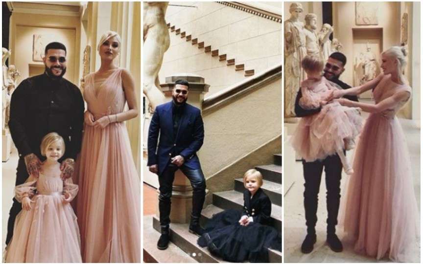 Cea de-a 4 aniversare a fetiței i-a unit din nou pe Timati și modelul Alyona Shishkova