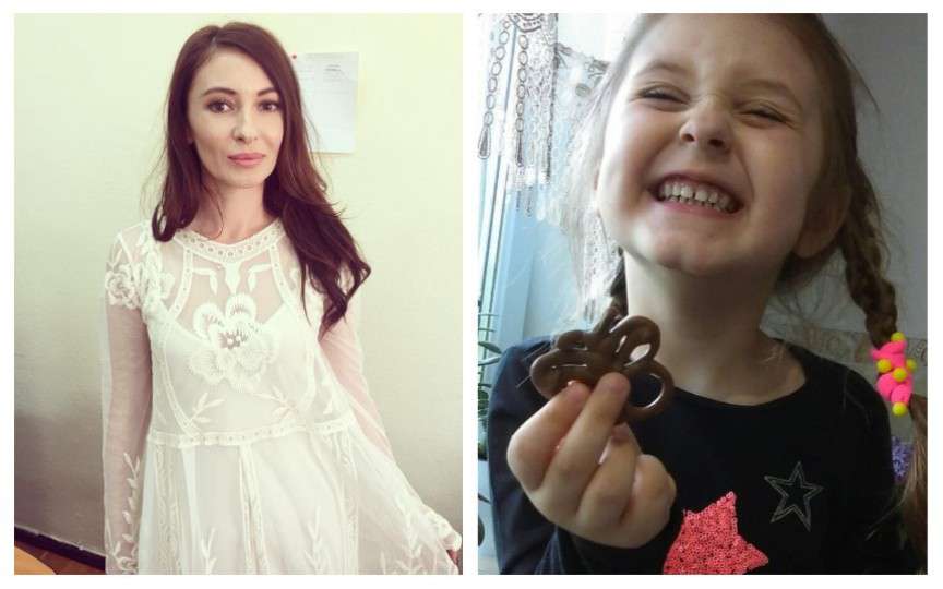 Ekaterina, fetița Angelei Gonța, a făcut astăzi 4 anișori