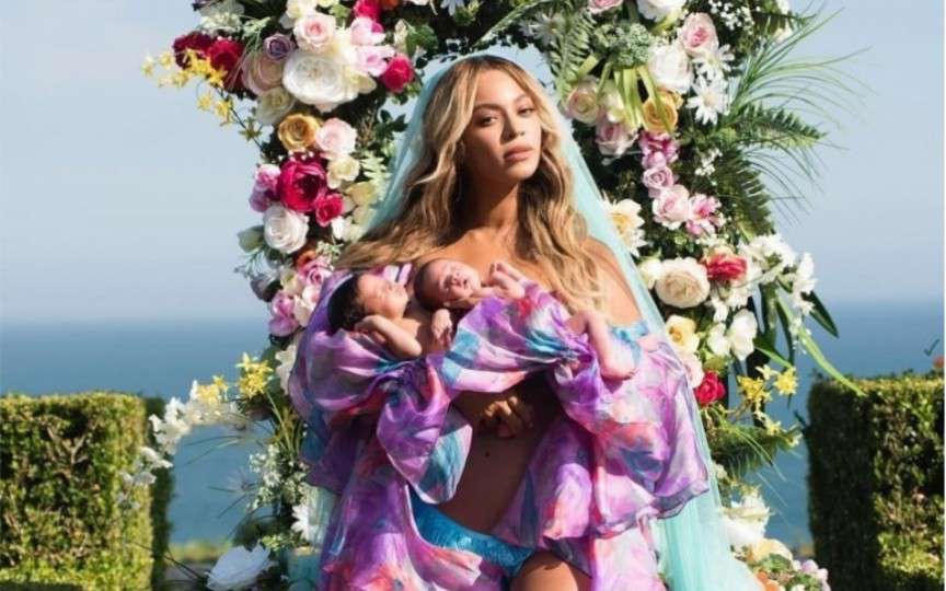 Beyoncé și-a arătat gemenii. Vezi cât de mari au crescut!