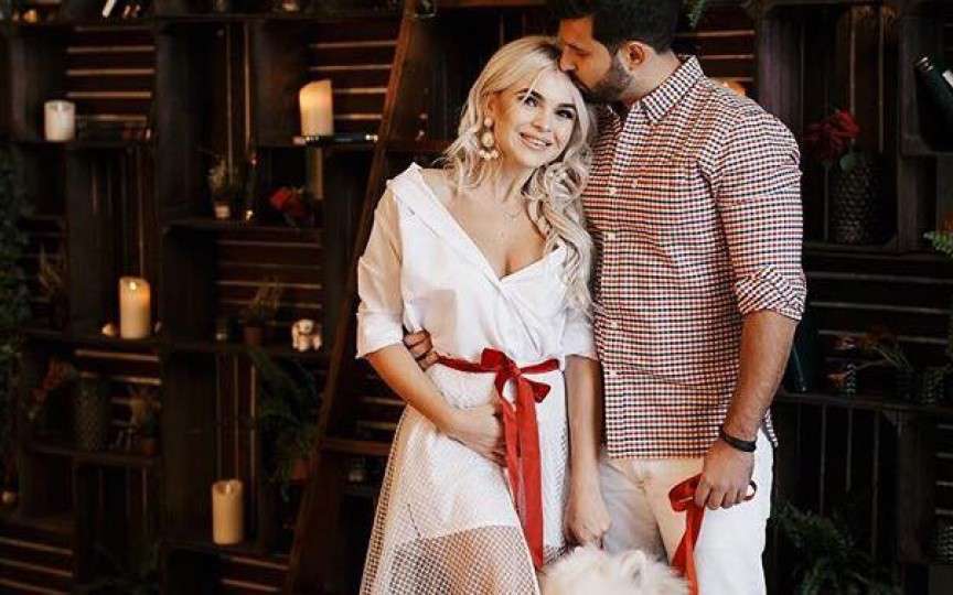 (FOTO) Daniela Ciocanu s-a externat din maternitate și a fost întâmpinată acasă cu multe surprize