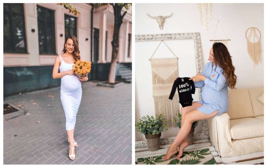 (FOTO) Bloggerița Maggy Platon a adus pe lume primul său copilaș. Iată ce nume i-a pus!