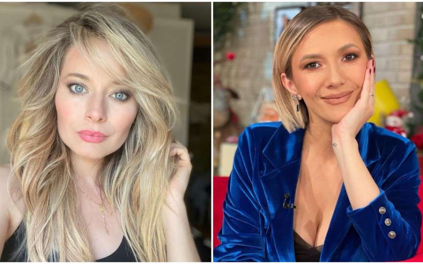 Laura Cosoi, în costum de baie la 6 luni de la naștere. Iar Adela Popescu își etalează burtica de gravidă
