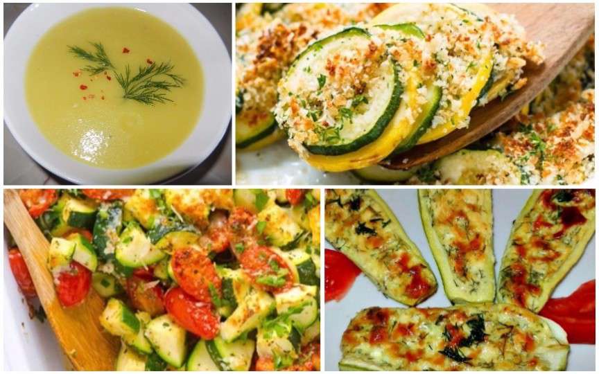 5 rețete simple și foarte delicioase cu dovlecei