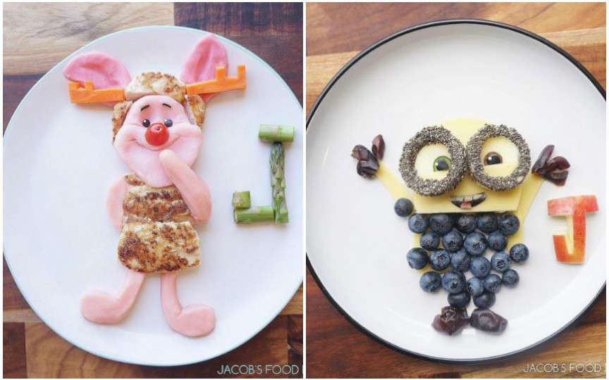 Meniuri creative pentru copii, inspirate din desenele animate