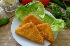 Cașcaval pane - simplu şi gustos!