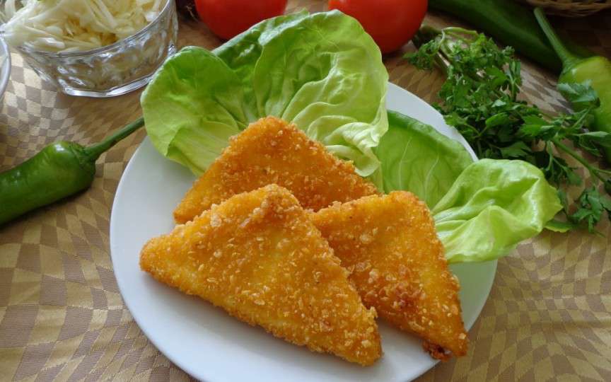 Cașcaval pane - simplu şi gustos!