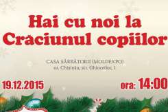 8 motive pentru care să vii la Crăciunul Copiilor 2015