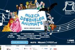 Un eveniment superb va avea loc pe 1 iunie la Chișinău: Muzica Desenelor Animate