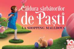La Shopping MallDova sărbătorile pascale au gust de ciocolată! Iepurașul a pregătit surprize pentru toți copiii