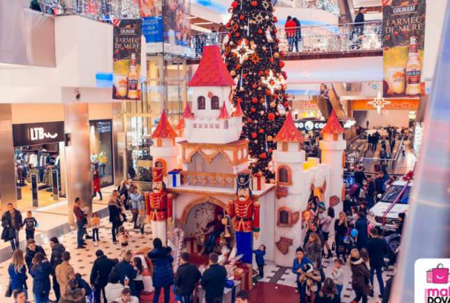 Shopping MallDova a dat startul sărbătorilor de iarnă!