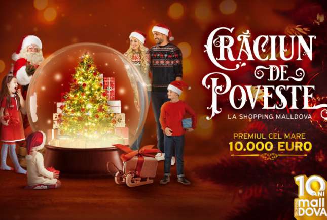 Crăciun de poveste la Shopping MallDova: Distracție și spectacole de nota 10!