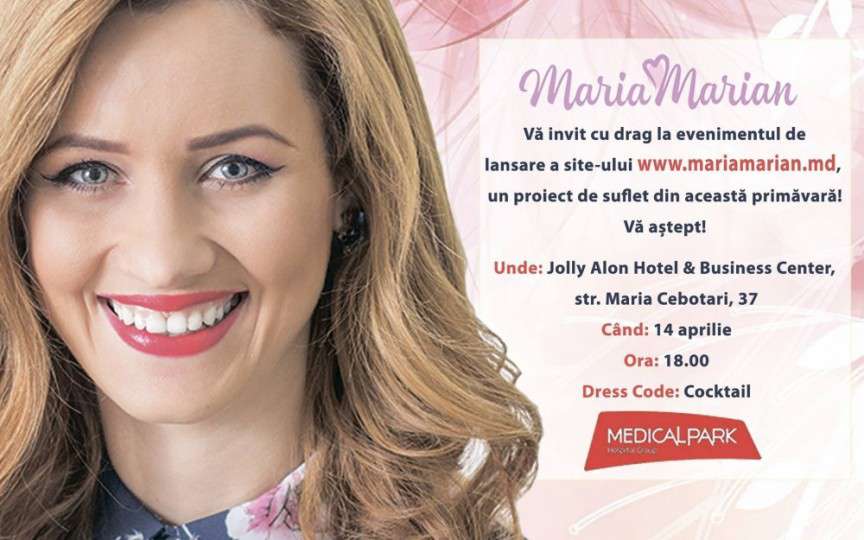 Maria Marian își lansează propriul site de sănătate