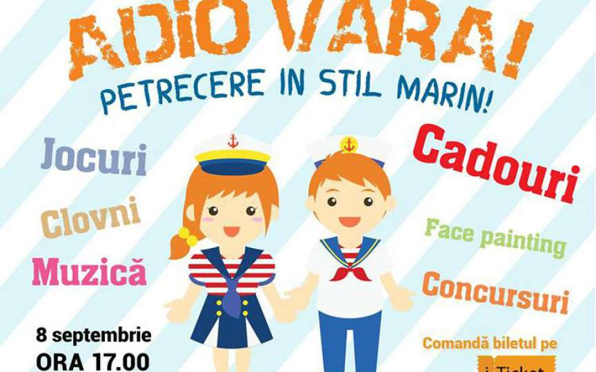 Petrecere pentru pici şi mămici: Adio, vară!