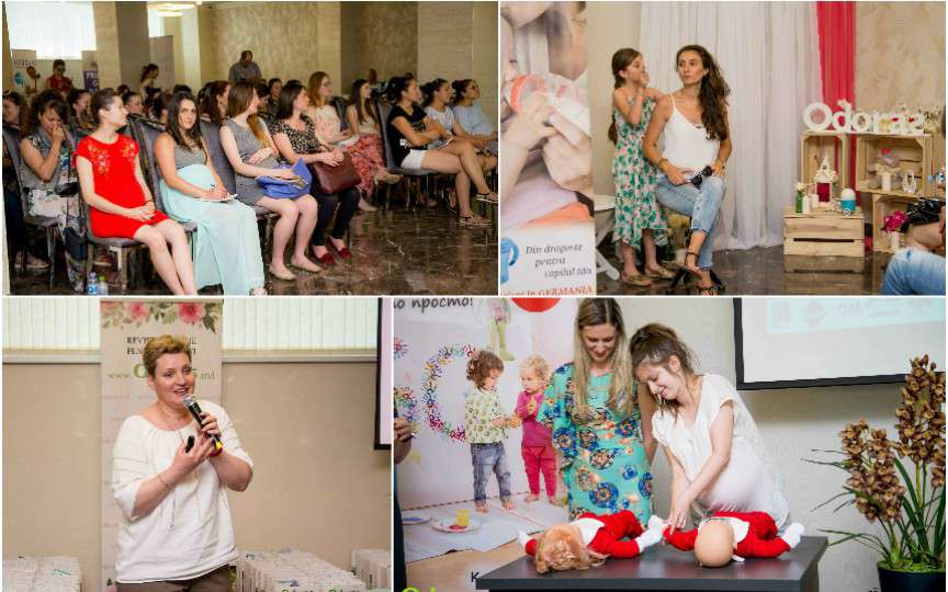 Zeci de mămici și graviduțe au participat la un eveniment deosebit! Vezi ce au făcut