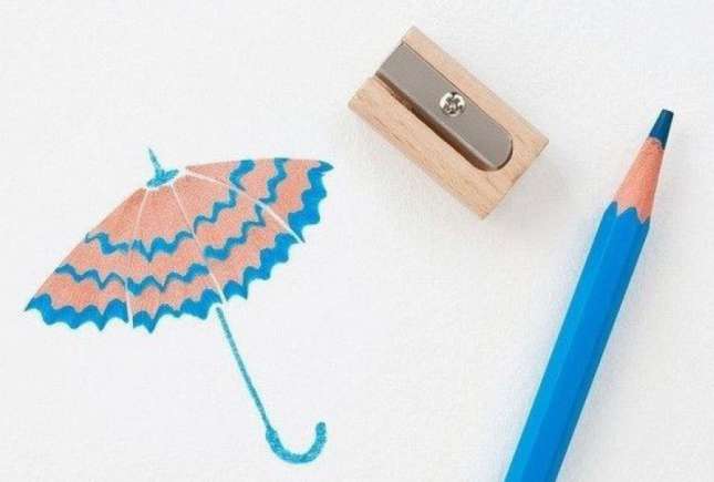 Idei originale de întrebuințare a „rumegușului” de la creioanele colorate