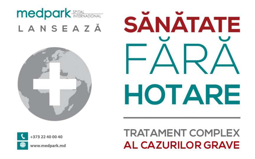Programul „Sănătate fără hotare”: Medpark oferă servicii complexe pentru tratarea pacienților cu diagnostice complicate