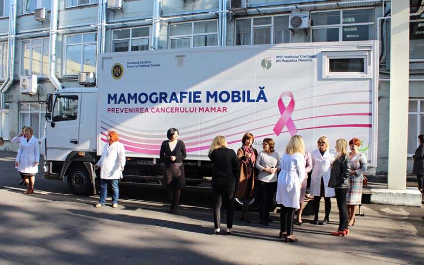 Mamografiile mobile și-au început activitatea în localitățile din țară