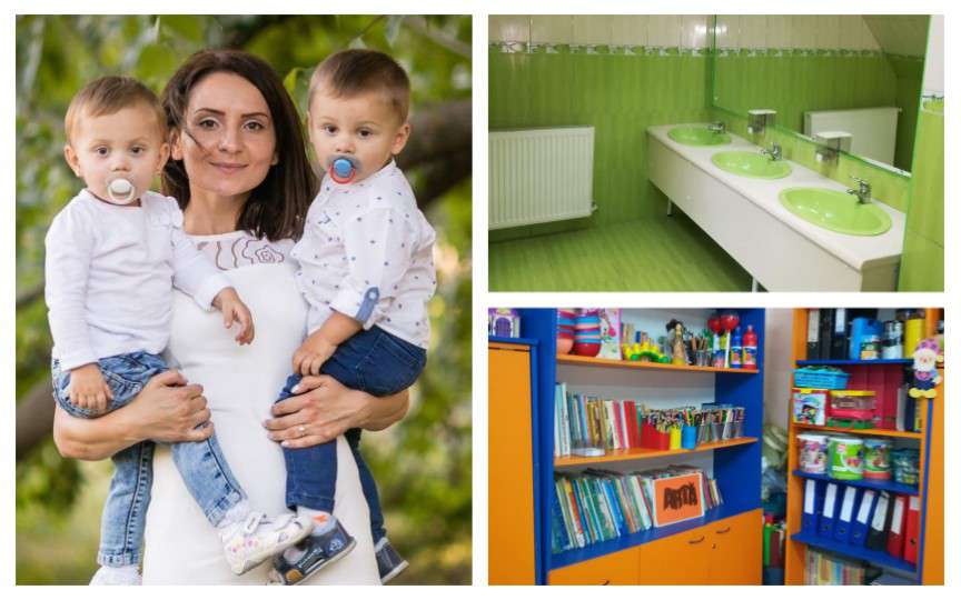 O mamă moldoveancă povestește despre condițiile la grădinița din România la care și-a dat gemenii