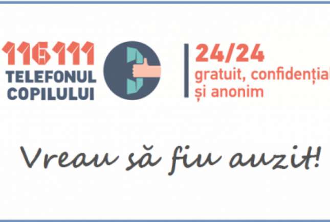 Care sunt cele mai frecvente motive pentru care copiii apelează la Telefonul Copilului