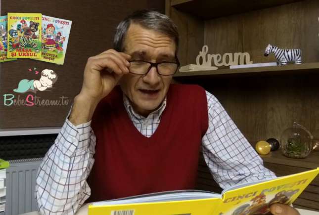 „Poveștile lui Moș Ion”, un nou show online pe placul copiilor și părinților