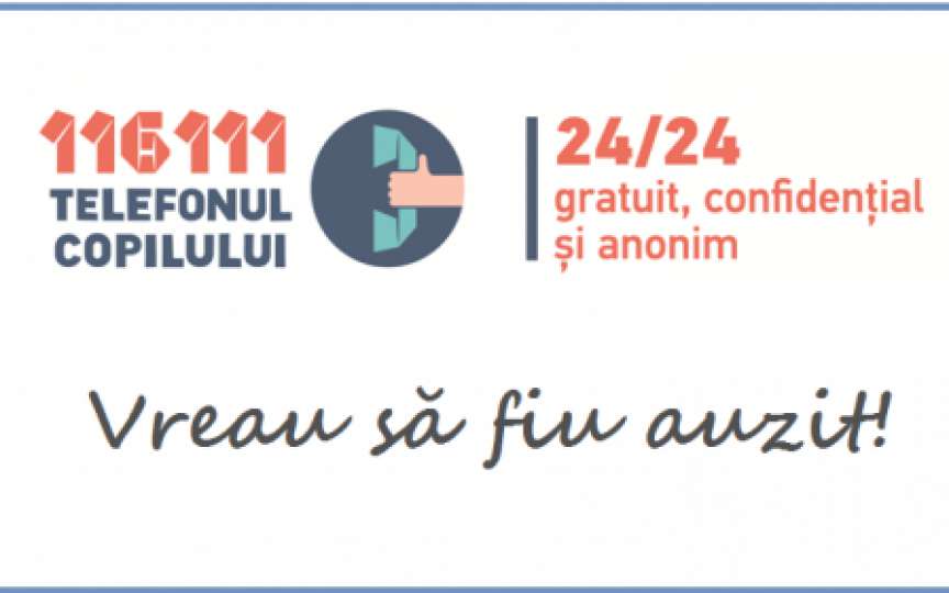 Care sunt cele mai frecvente motive pentru care copiii apelează la Telefonul Copilului