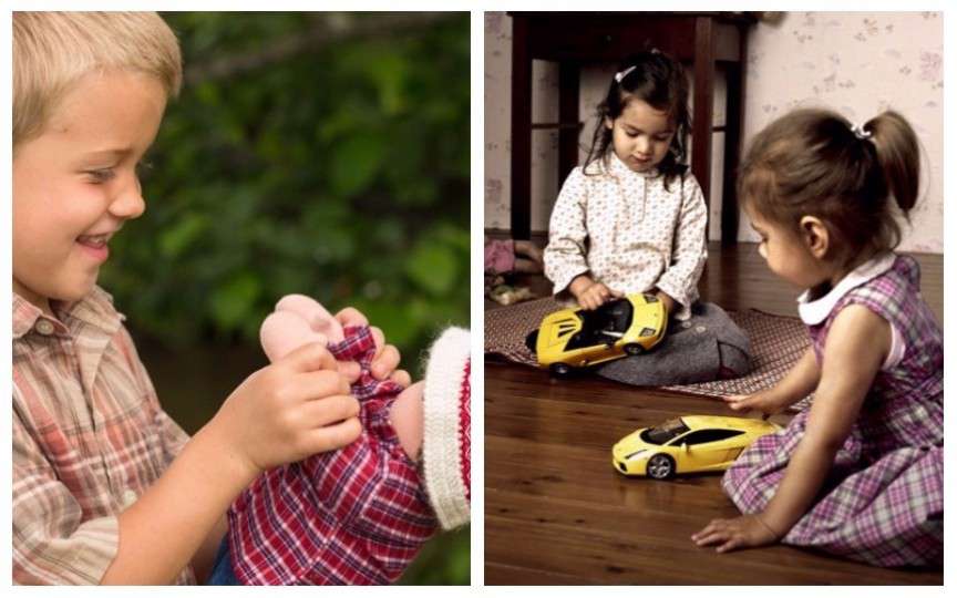 Jucăriile nu au gen: băieții se pot juca cu păpuși, iar fetele cu mașinuțe