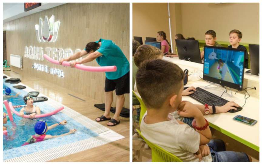 Dăruiți-le copiilor o vară de neuitat la Aquaterra Sport School!
