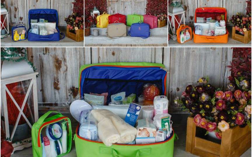 Vezi care e conţinutul bagajului pentru maternitate. Mama Box îţi vine în ajutor repede şi calitativ!