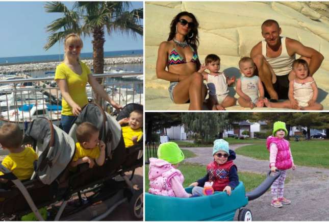 Cum sa călătoreşti cu mai mulți copii! Sfaturi de la trei familii cu tripleţi
