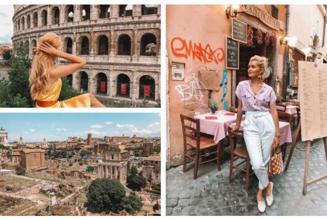 (FOTO) Sfaturi de la Cristina Gheiceanu pentru o mini-vacanță de vis la Roma
