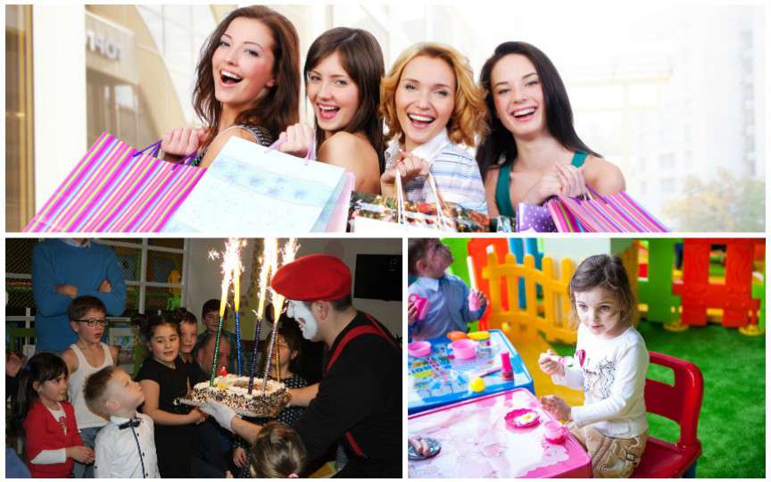 Locul potrivit pentru răsfățul familiei tale: shopping, teren de joacă, zone de agrement și mâncare delicioasă!