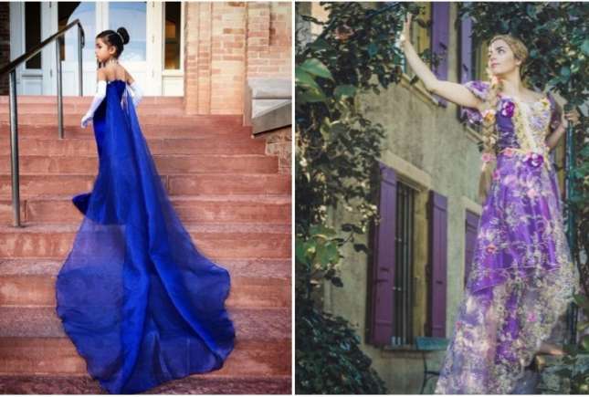 Un tată face rochii Disney pentru fiica sa, iar acum a devenit și un designer cunoscut
