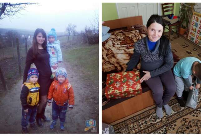 O familie cu 3 copii, în așteptarea celui de-al 4-lea, are mare nevoie de haine și produse alimentare