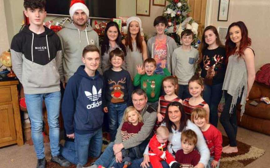 Cea mai numeroasă familie din Marea Britanie. Vezi câți copii au
