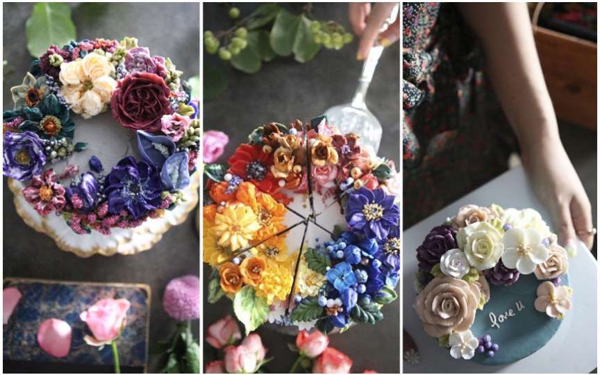 Cofetarul care face torturi florale cum nu ai mai văzut! Talentul său uimește o lume întreagă!