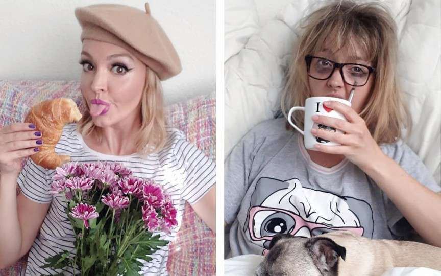 (FOTO) Viața reală comparativ cu ceea ce postăm pe Instagram