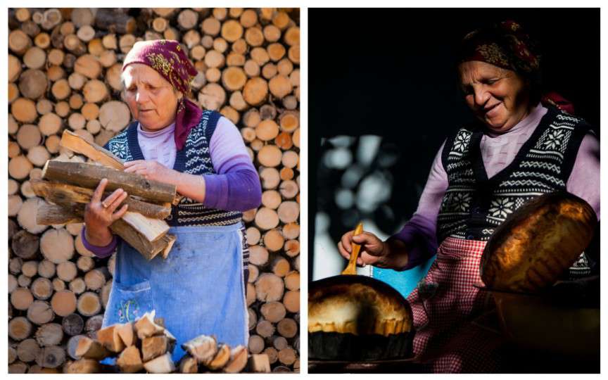 24 de fotografii care trezesc un milion de emoții: Viața unei bunicuțe la sat în Moldova