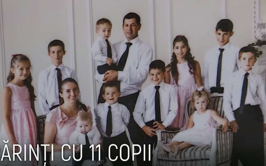 O raritate în zilele noastre: Recent o femeie din capitală a născut al 11-lea copil