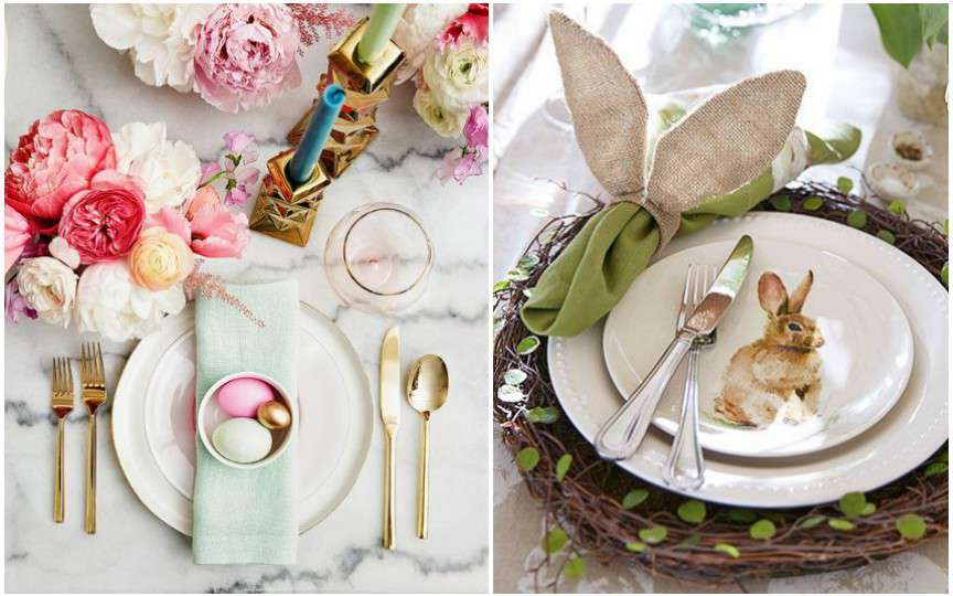 15 idei creative pentru decorarea mesei de Paști