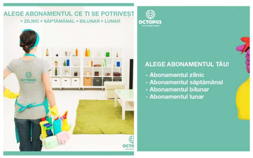 Petrece timpul cu cei dragi, iar curățenia las-o pe seama altcuiva!  Ce zici de un abonament pentru curățenie?